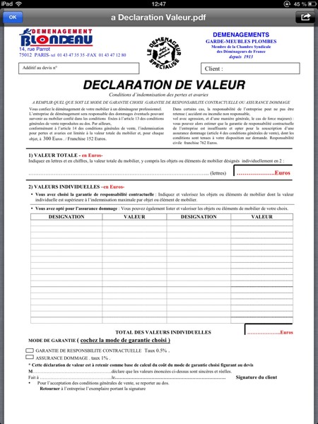lettre information demenagement