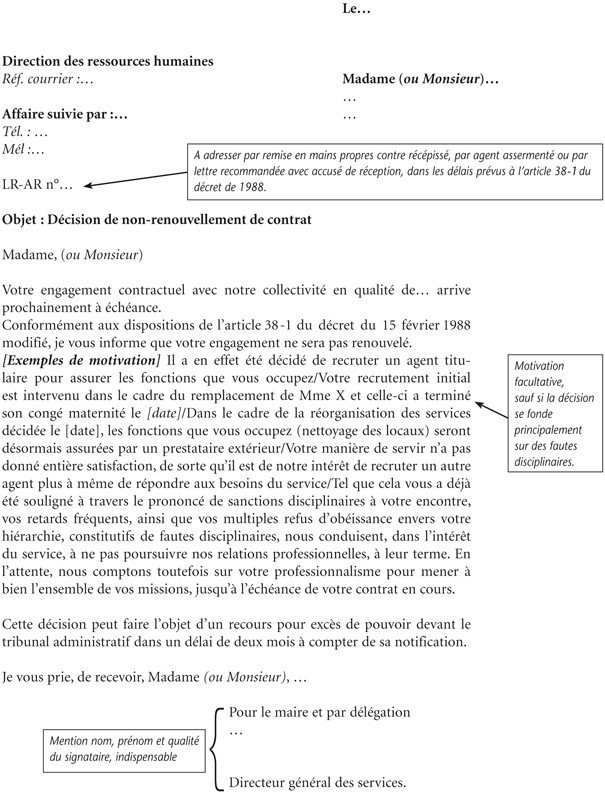 lettre licenciement inaptitude modele