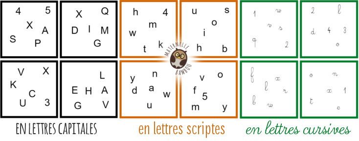 lettre maternelle