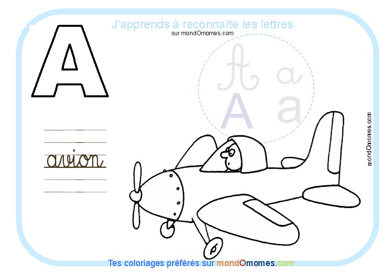lettre maternelle