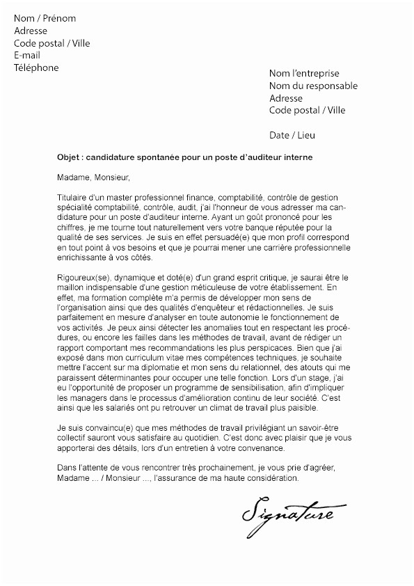 lettre motivation achat