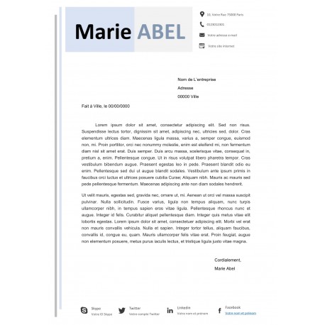 lettre motivation graphiste