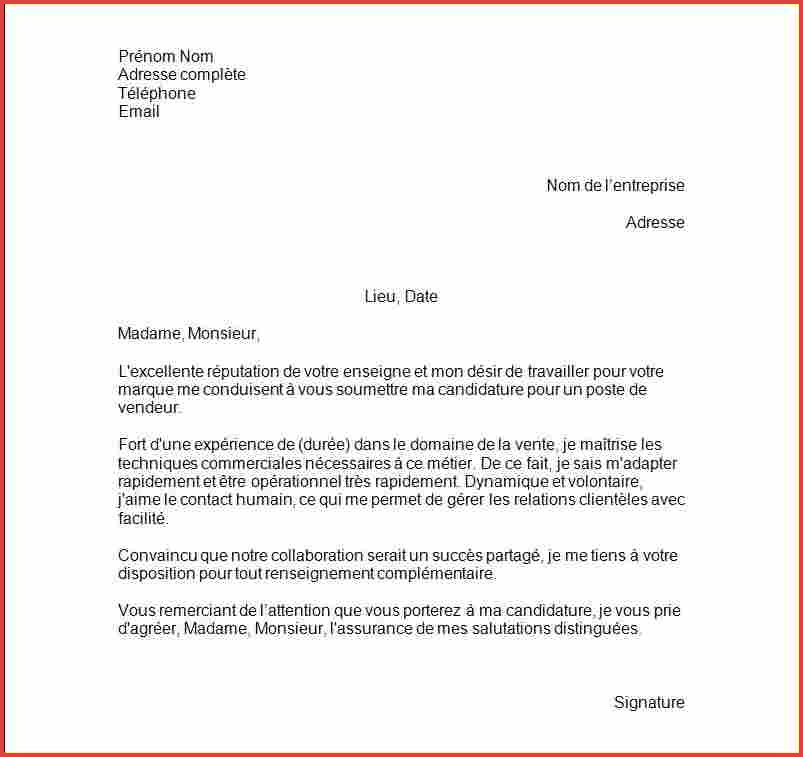 lettre motivation pour assurance