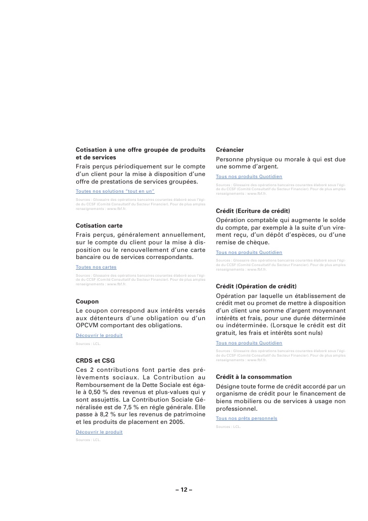 lettre opposition carte bancaire lcl