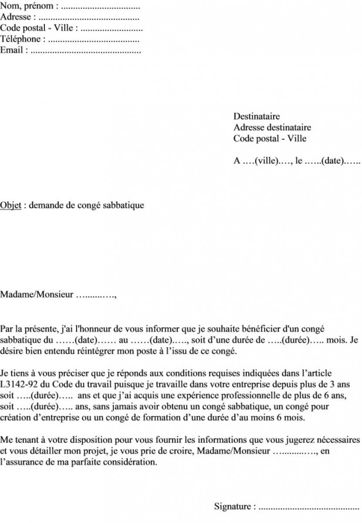 lettre pour annoncer une grossesse a son employeur