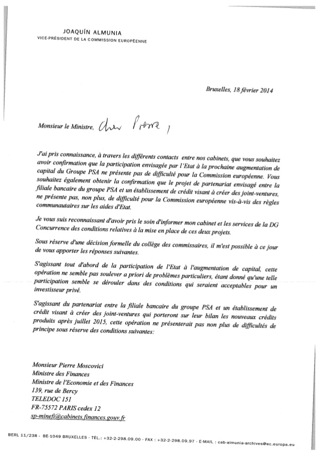 lettre pour augmentation