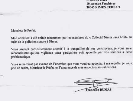 lettre pour le prefet gratuit