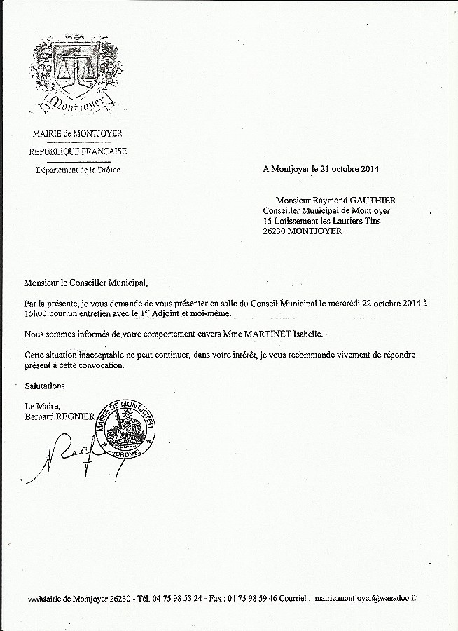 lettre pour location