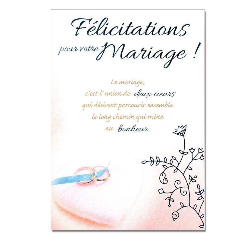 lettre pour mariage