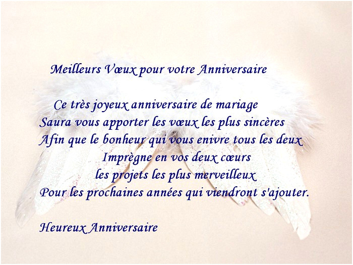 lettre pour mariage