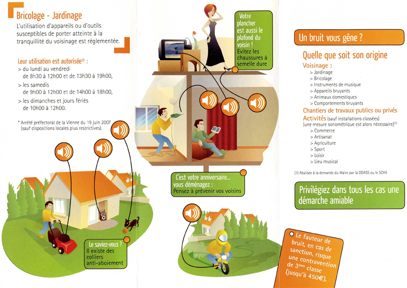 lettre pour prevenir du bruit