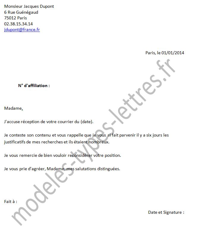 lettre pour suspendre un abonnement