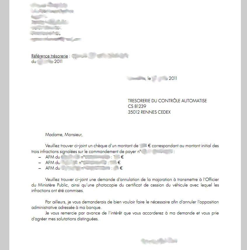 lettre reclamation orange