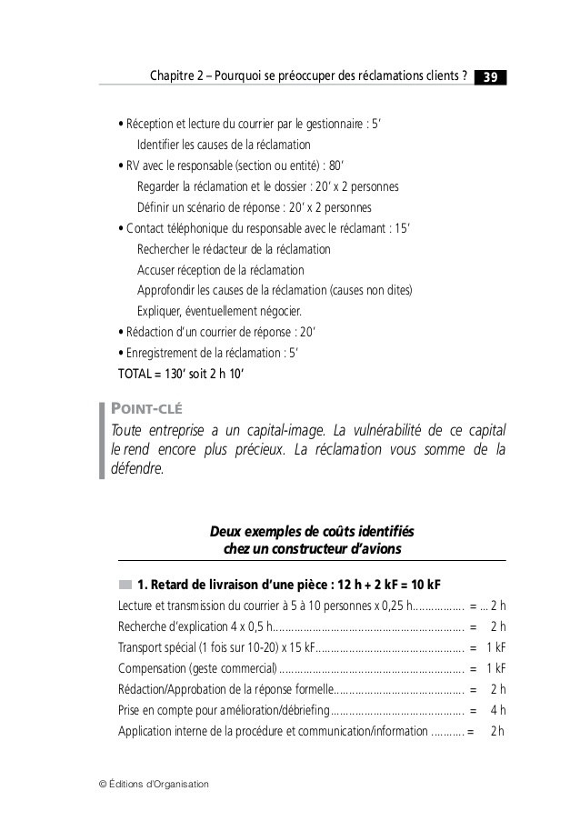 lettre reclamation orange