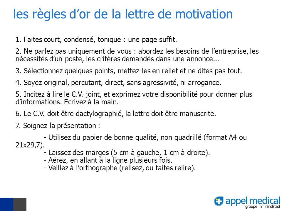 lettre relance candidature