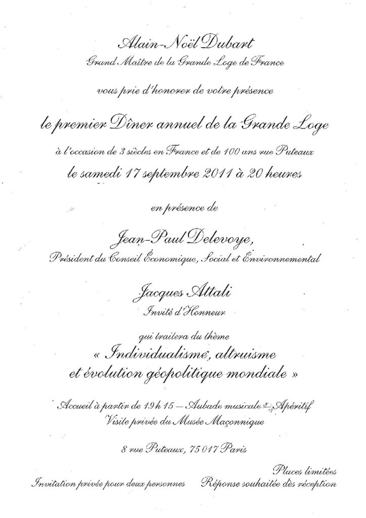 lettre remerciement repas