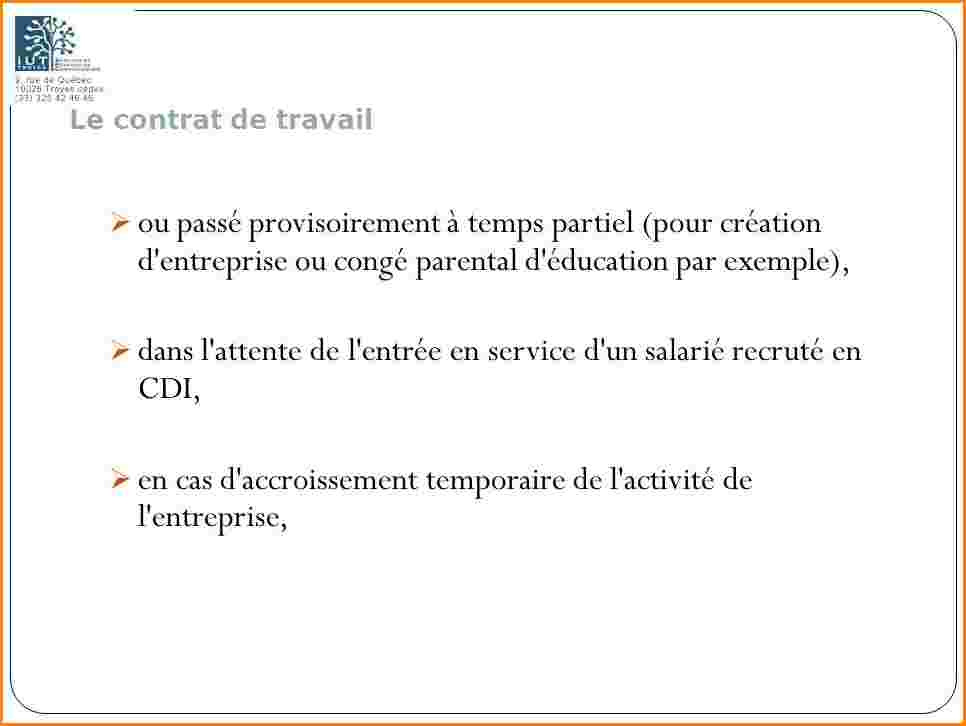 lettre renouvellement conge parental temps partiel
