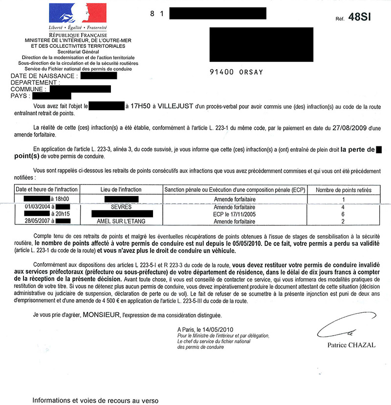 lettre type annulation assurance