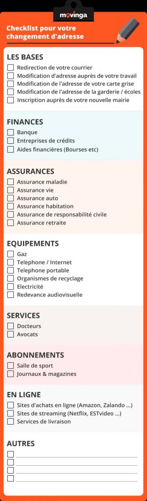 lettre type changement d'adresse banque