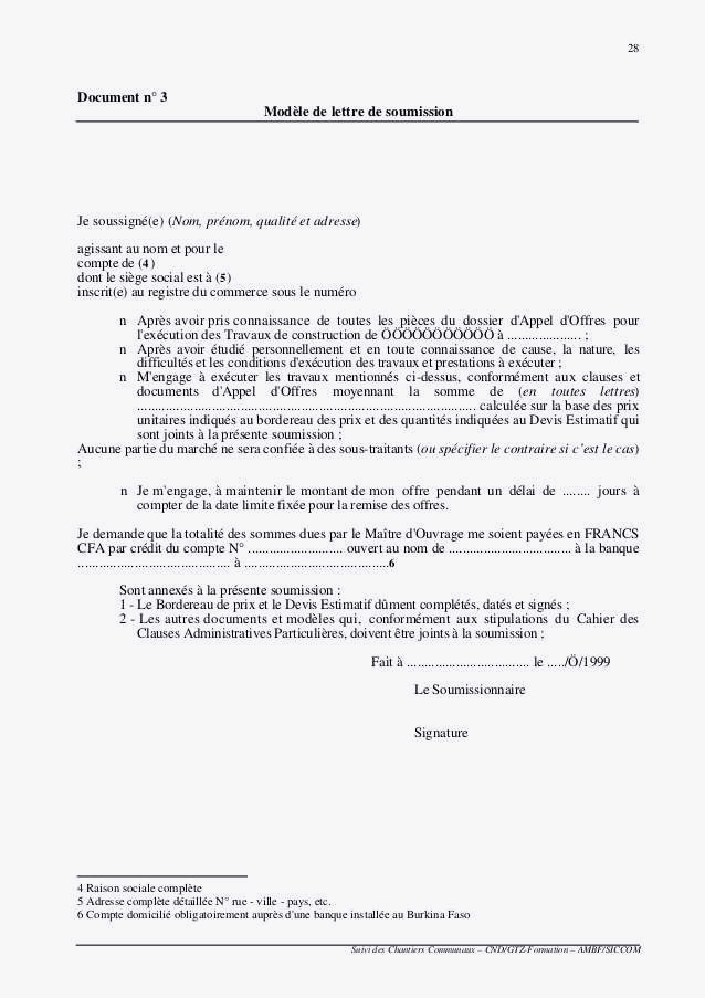 lettre type de caution