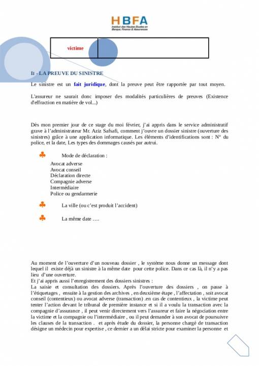 lettre type declaration assurance