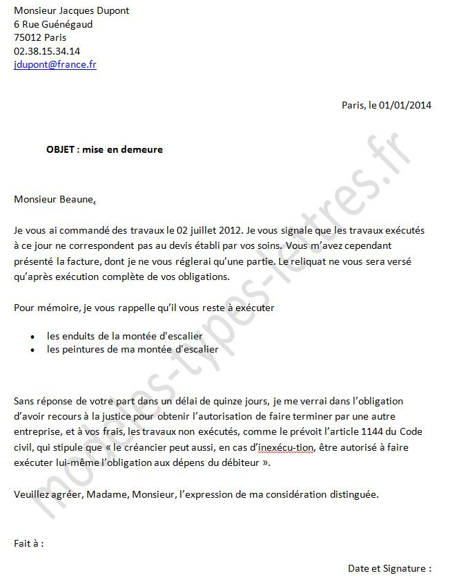 lettre type demande de conge parental belgique