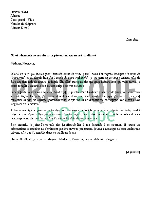 lettre type demande remboursement parts sociales