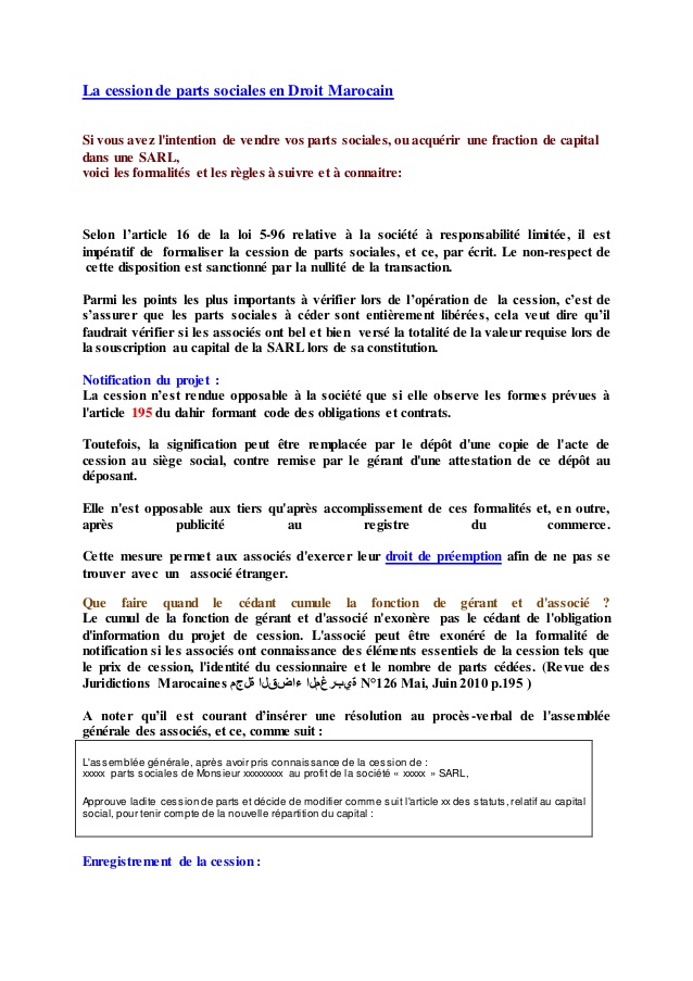 lettre type demande remboursement parts sociales