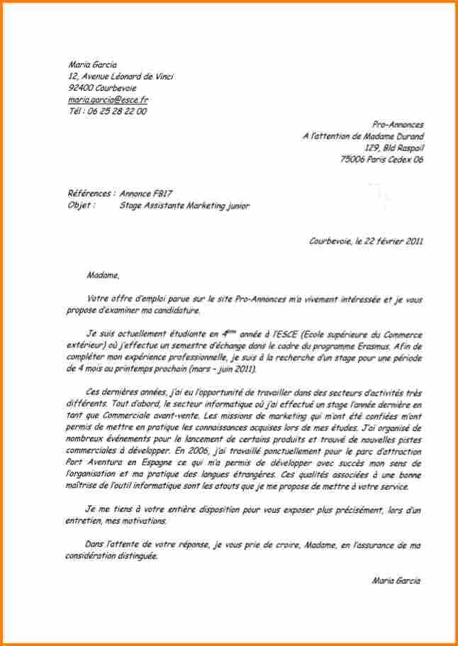 lettre type gratuite