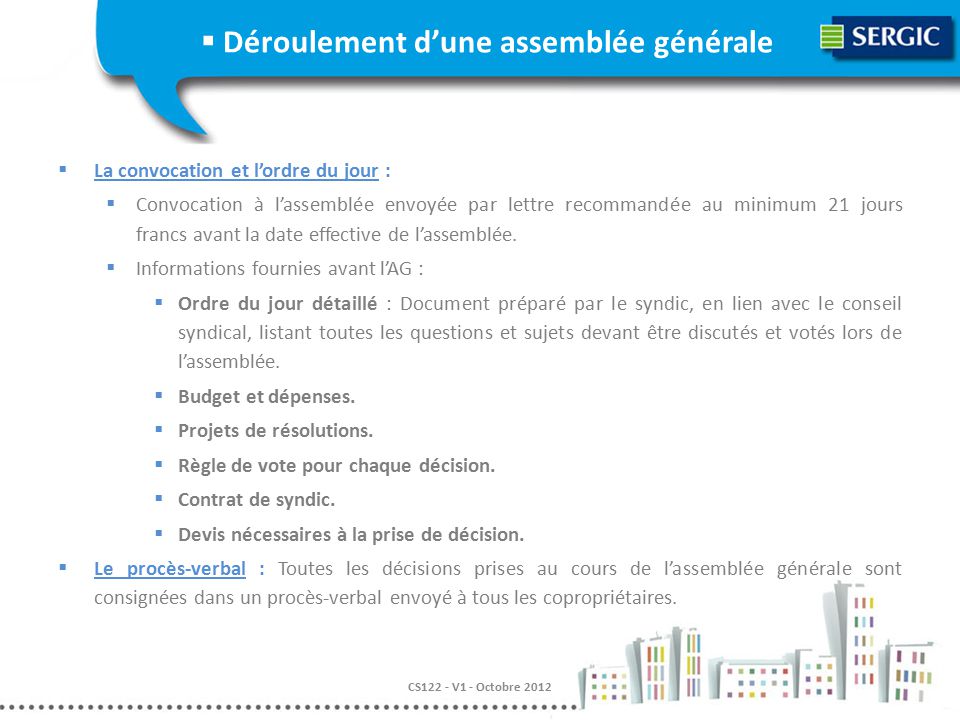 lettre type ordre du jour assemblee generale