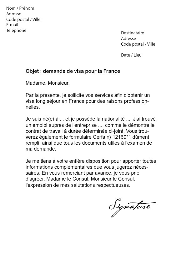 lettre type pour demande de cif a l'employeur