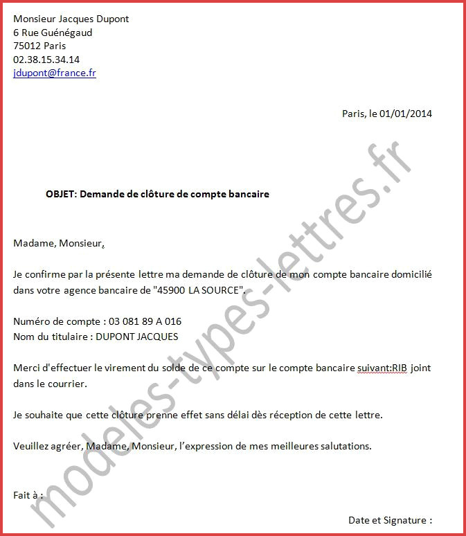 lettre type resiliation assurance mobile