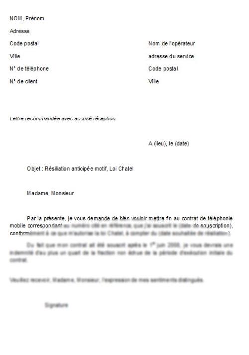 lettre type suspension assurance