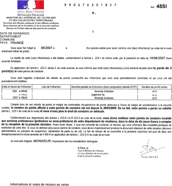 lettres types administratives