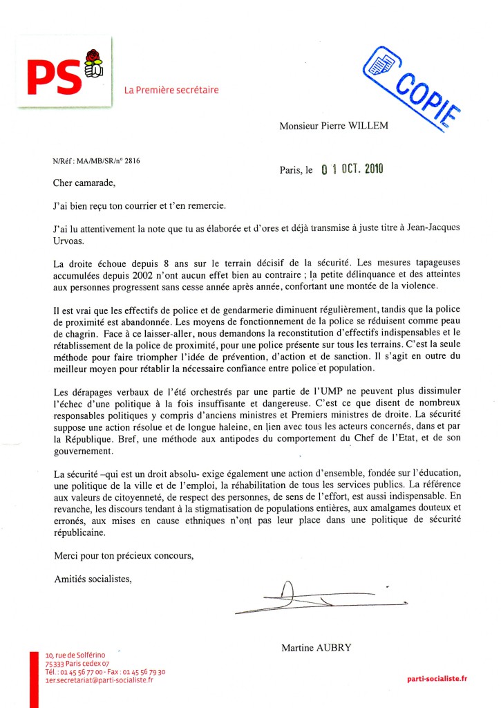 logiciel pour courrier administratif