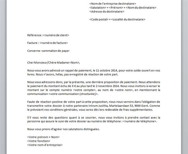 logiciel pour lettre type