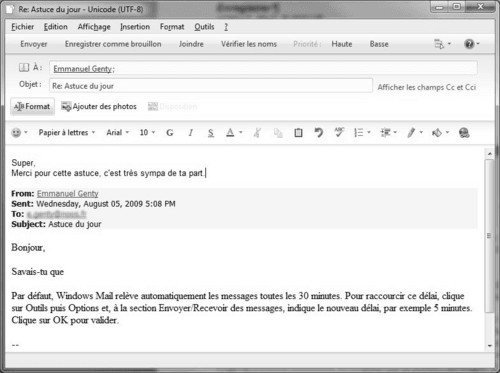mailing type gratuit