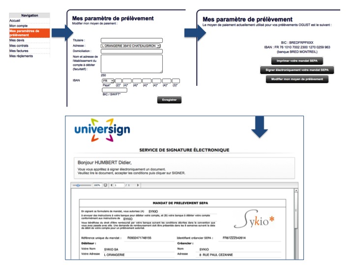 mandat de signature