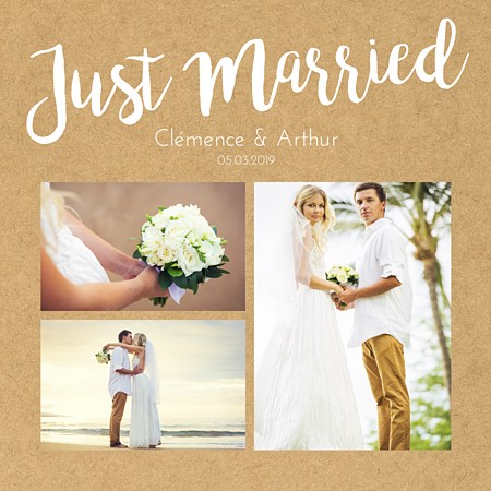 mariage remerciement