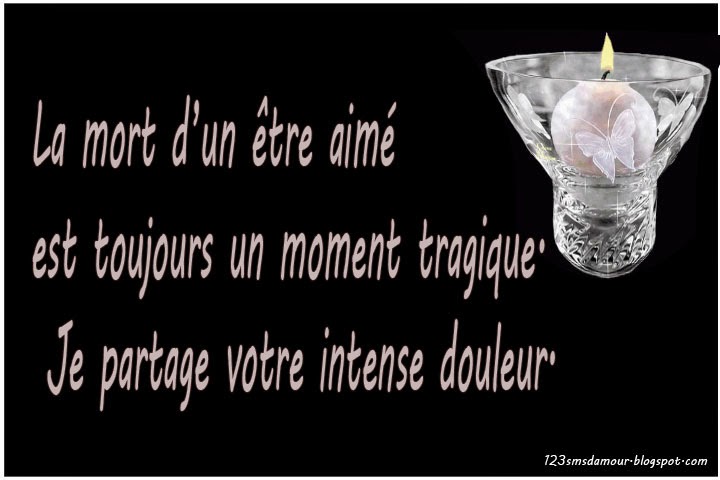 message de condoleances gratuit