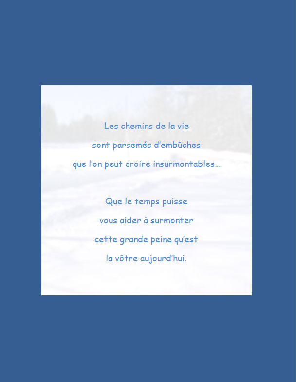 message de condoleances gratuit