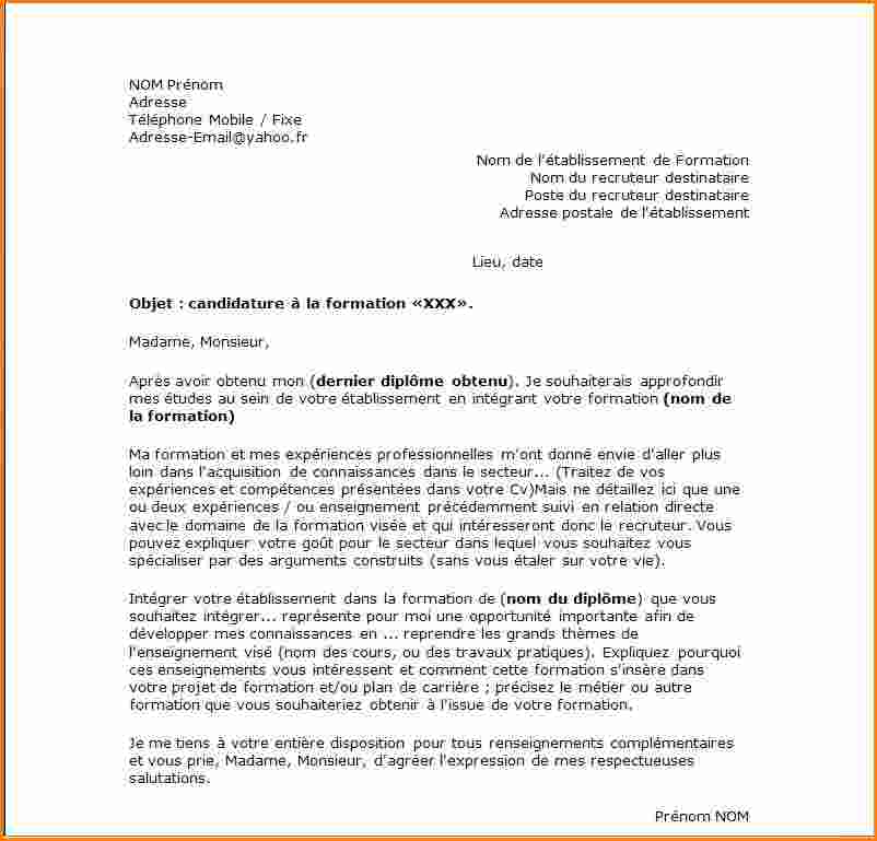 model courrier