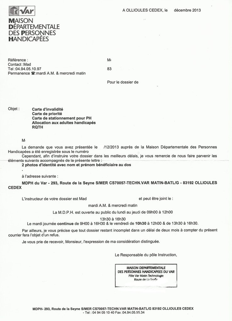 model de lettre de demande d'aide