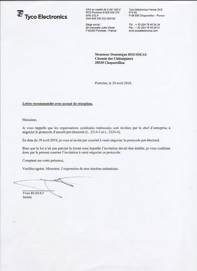 model de lettre de licenciement economique gratuit