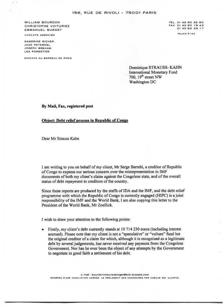 model lettre de reclamation