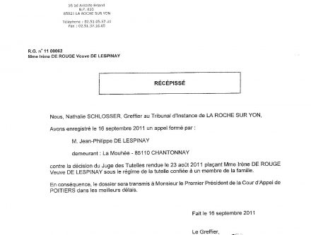 modele courrier assurance