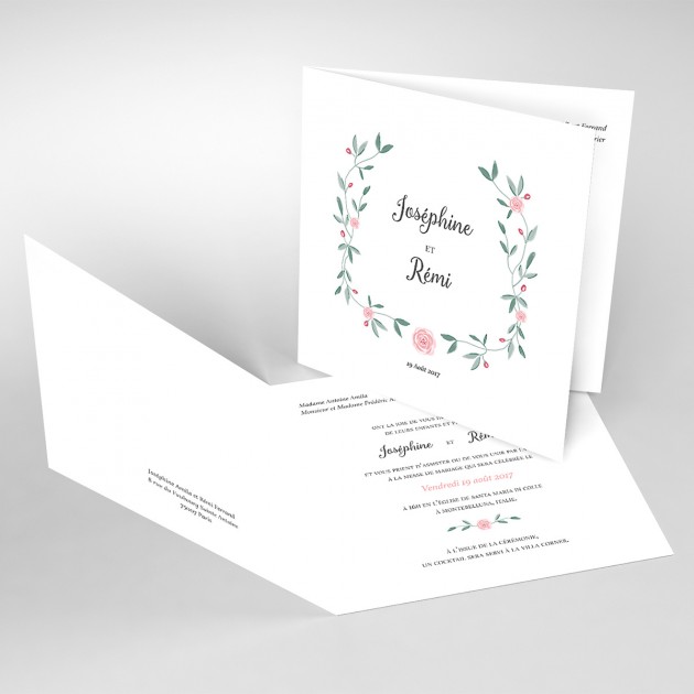 modele de fair part de mariage