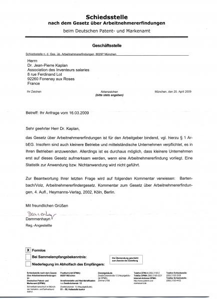modele de lettre commerciale
