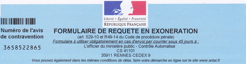 modele de lettre contestation pv