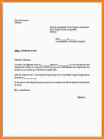 modele de lettre d'hebergement a titre gratuit